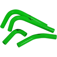 CV4 Performance Radiator Hose Kit Green Kawasaki SFSMBC267G