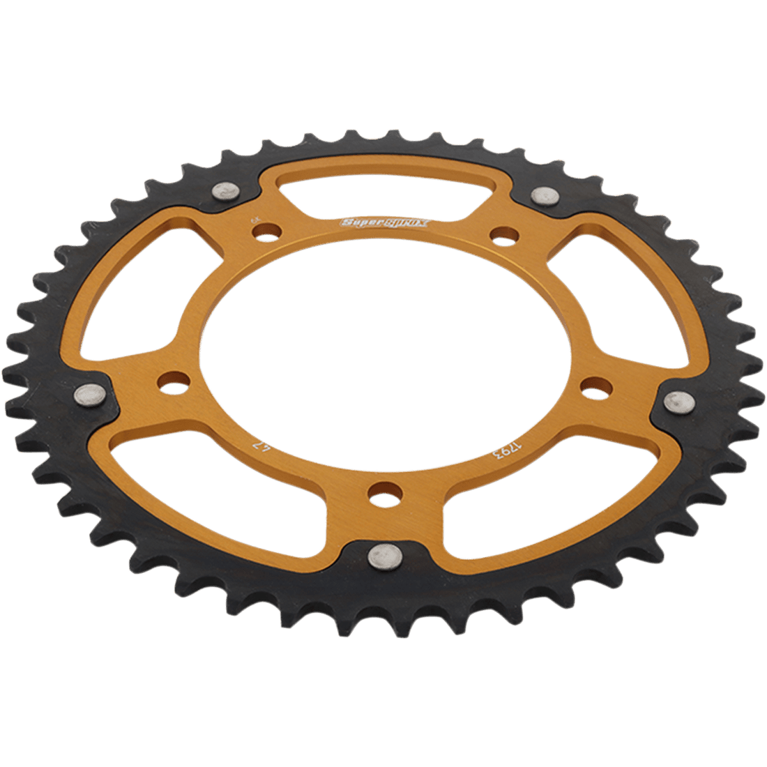 SUPERSPROX Stealth Rear Sprocket 47 Tooth Gold Suzuki/Triumph RST179347GLD