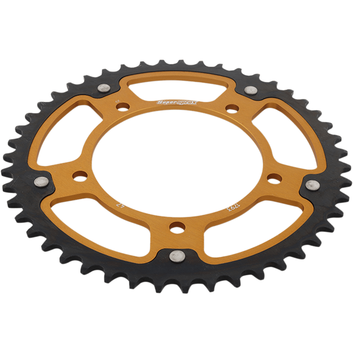 SUPERSPROX Stealth Rear Sprocket 47 Tooth Gold Suzuki/Triumph RST179347GLD