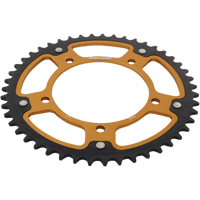 SUPERSPROX Stealth Rear Sprocket 47 Tooth Gold Suzuki/Triumph RST179347GLD