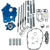 S&S CYCLE Cam Chest Kit with Plate Chain Drive Oil Cooled 475 Cam Chrome Pushrods M8 3101004B