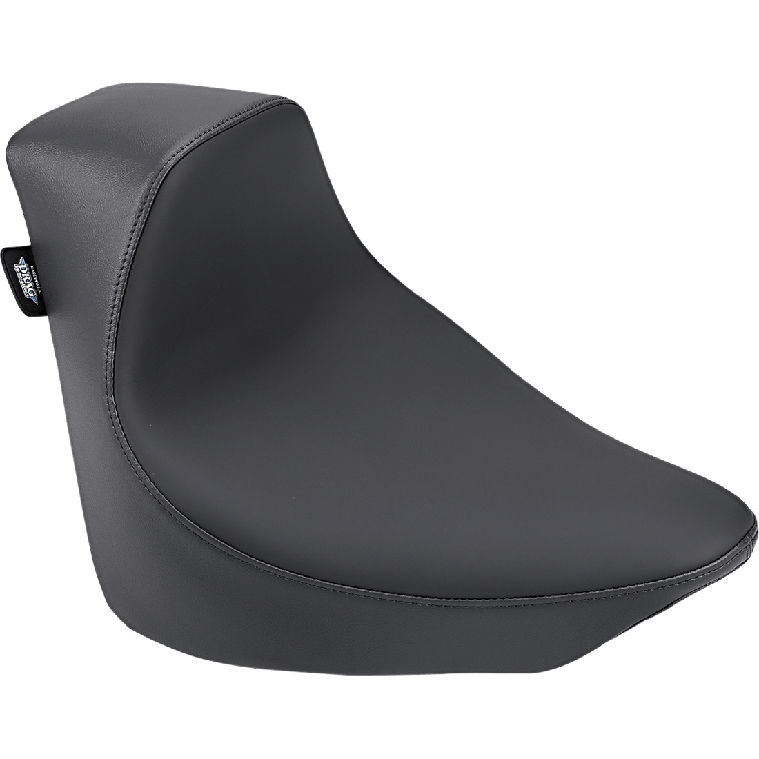 DRAG SPECIALTIES EZ-Solo Seat Smooth Solar-Reflective Leather FL/FX '18-'22