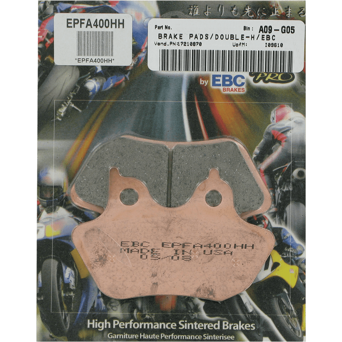 EBC Brake Pads Harley-Davidson EPFA400HH