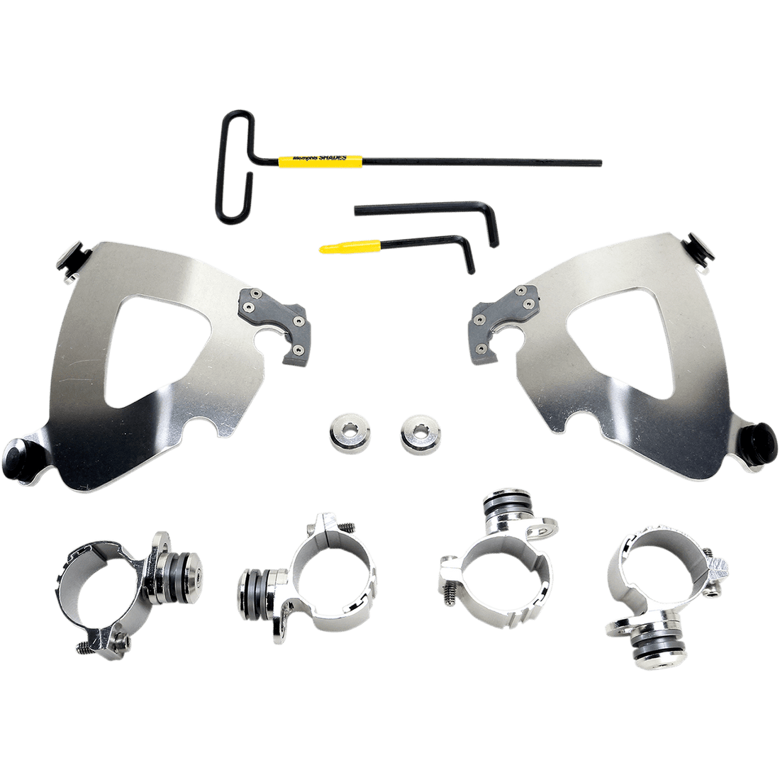 MEMPHIS SHADES Gauntlet Mounting Kit Polished XL1200 MEK2006