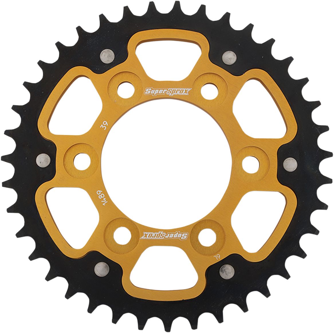 SUPERSPROX Stealth Rear Sprocket 39 Tooth Gold Kawasaki RST148939GLD