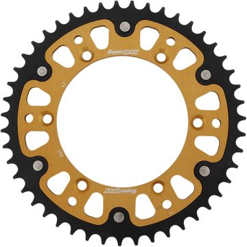 SUPERSPROX Stealth Rear Sprocket 47 Tooth Gold Yamaha RST24547GLD