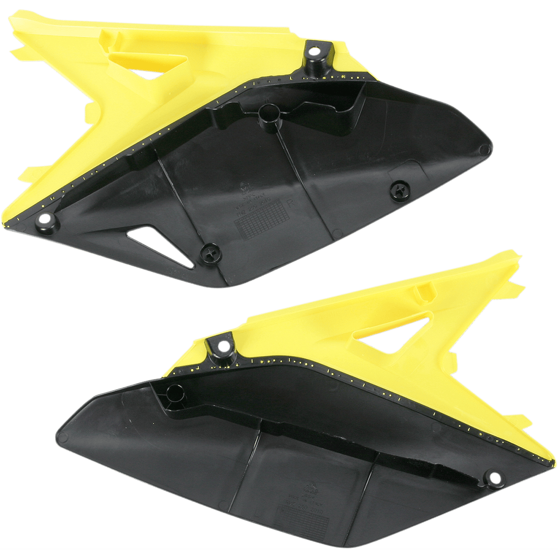 ACERBIS Side Panels Black/Yellow