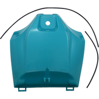 ACERBIS Tank Cover Teal/Metallic