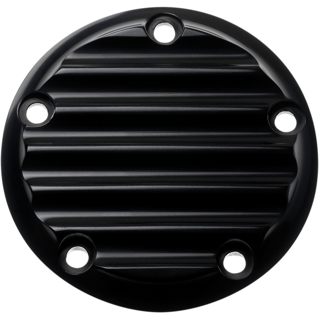 JOKER MACHINE Points Cover Finned 5 Hole Black Anodized