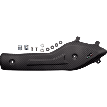 LEOVINCE Heat Shield Husky Carbon Fiber 80026