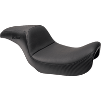 SLYFOX Slyfox Seat Black Logo Black Vinyl w/ Slipstop Carbon Fiber Dyna