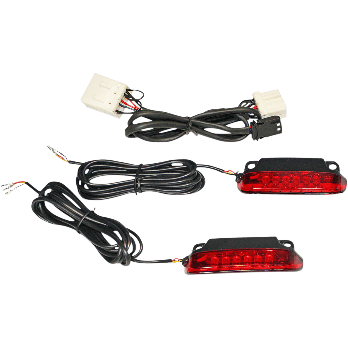 CUSTOM DYNAMICS Luggage Rack Light Bar Red