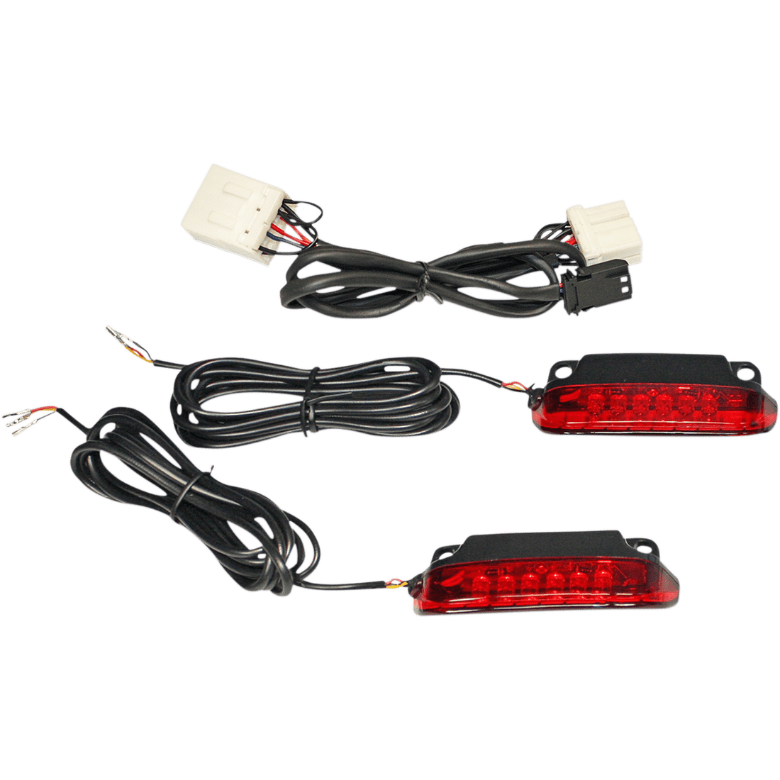 CUSTOM DYNAMICS Luggage Rack Light Bar Red