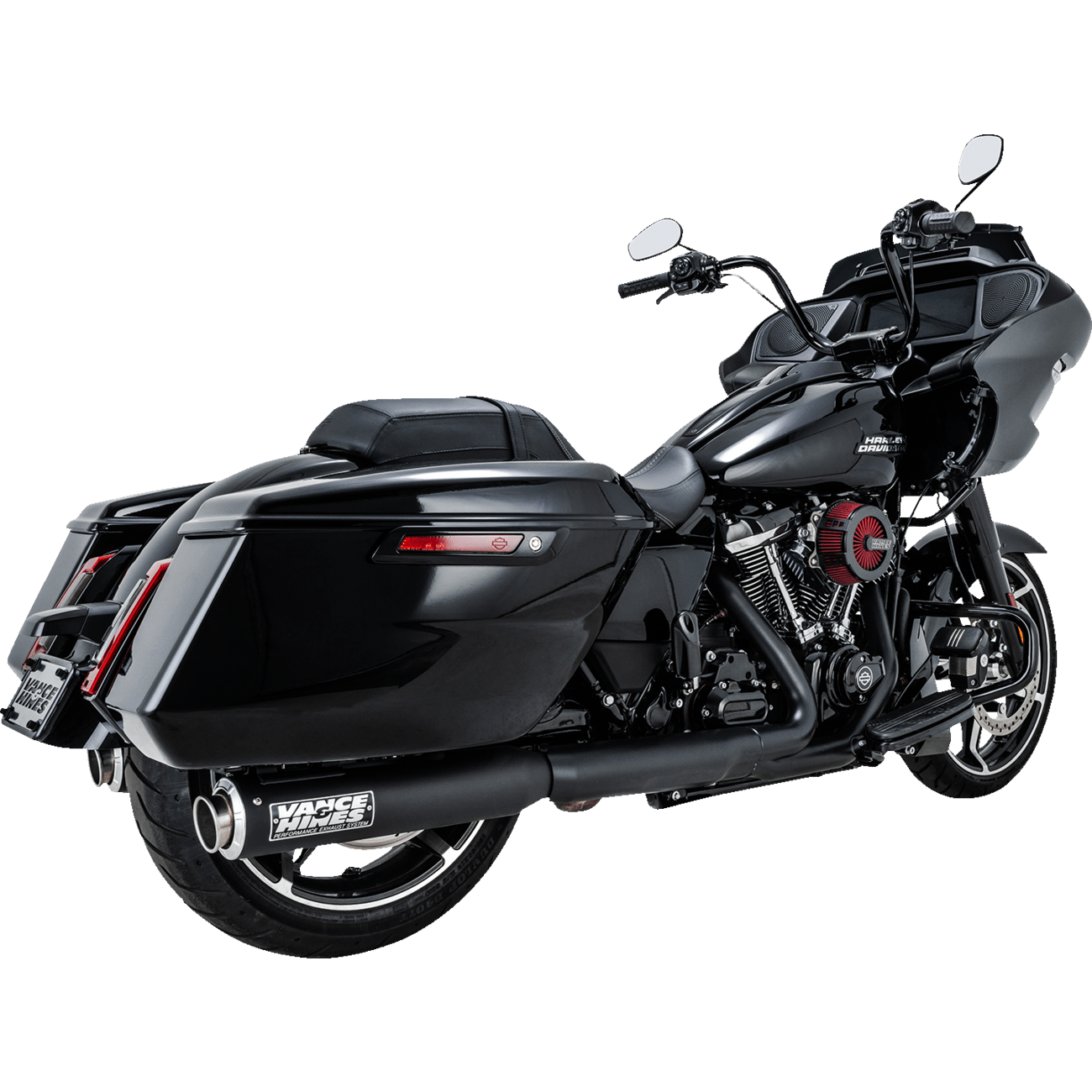 VANCE & HINES Supersport Slip-On Mufflers Black Touring