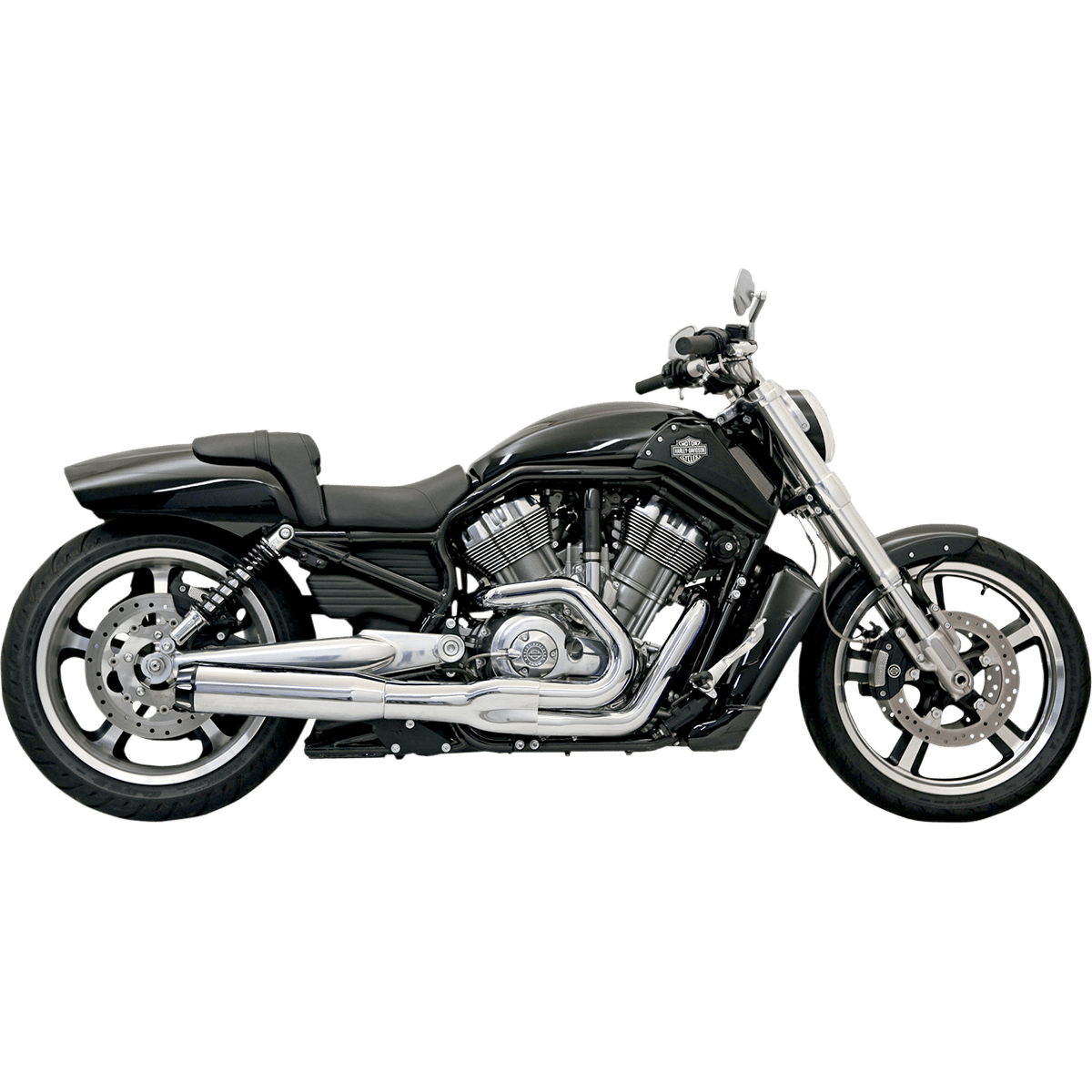 BASSANI XHAUST B1 2:1 Exhaust Chrome 1V38R