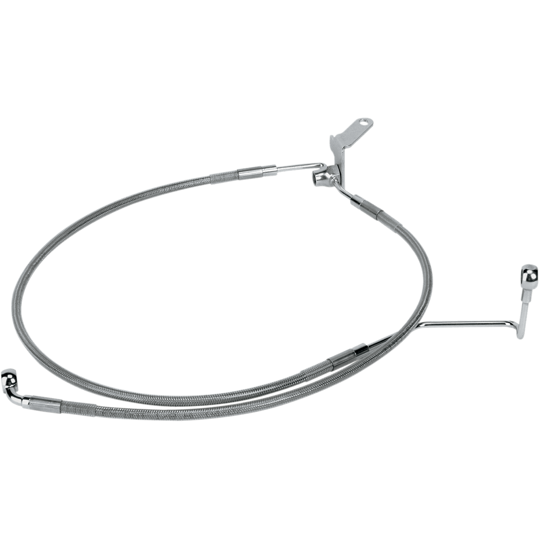 DRAG SPECIALTIES Brake Line Rear +3" Softail