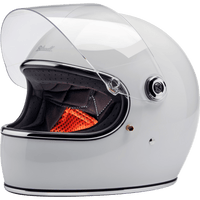 BILTWELL Gringo S Helmet Gloss White Medium 1003104503