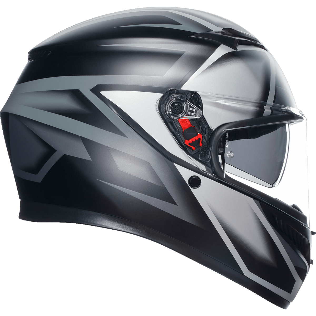 AGV K3 Helmet Compound Matte Black/Gray Large 2118381004008L