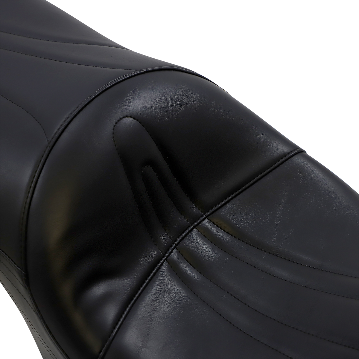 LE PERA Sorrento 2-Up Seat Stitched Black FL '08-'23 LK907