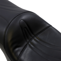 LE PERA Sorrento 2-Up Seat Stitched Black FL '08-'23 LK907