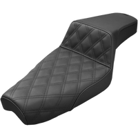 SADDLEMEN Step-Up Seat Front Lattice Stitch Black XL 87903172