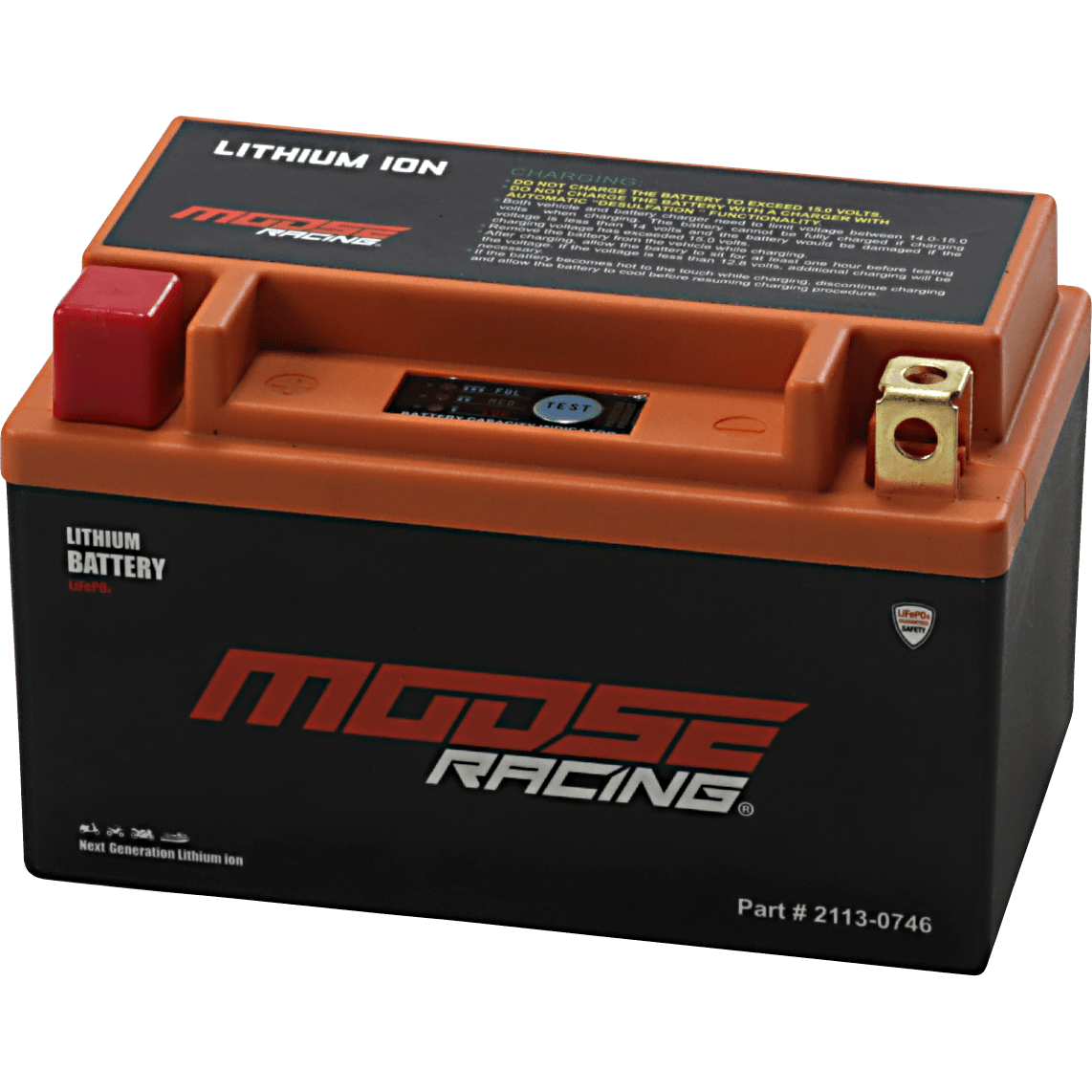 MOOSE RACING Li-Ion Battery HUTX14H-FP HUTX14HFP