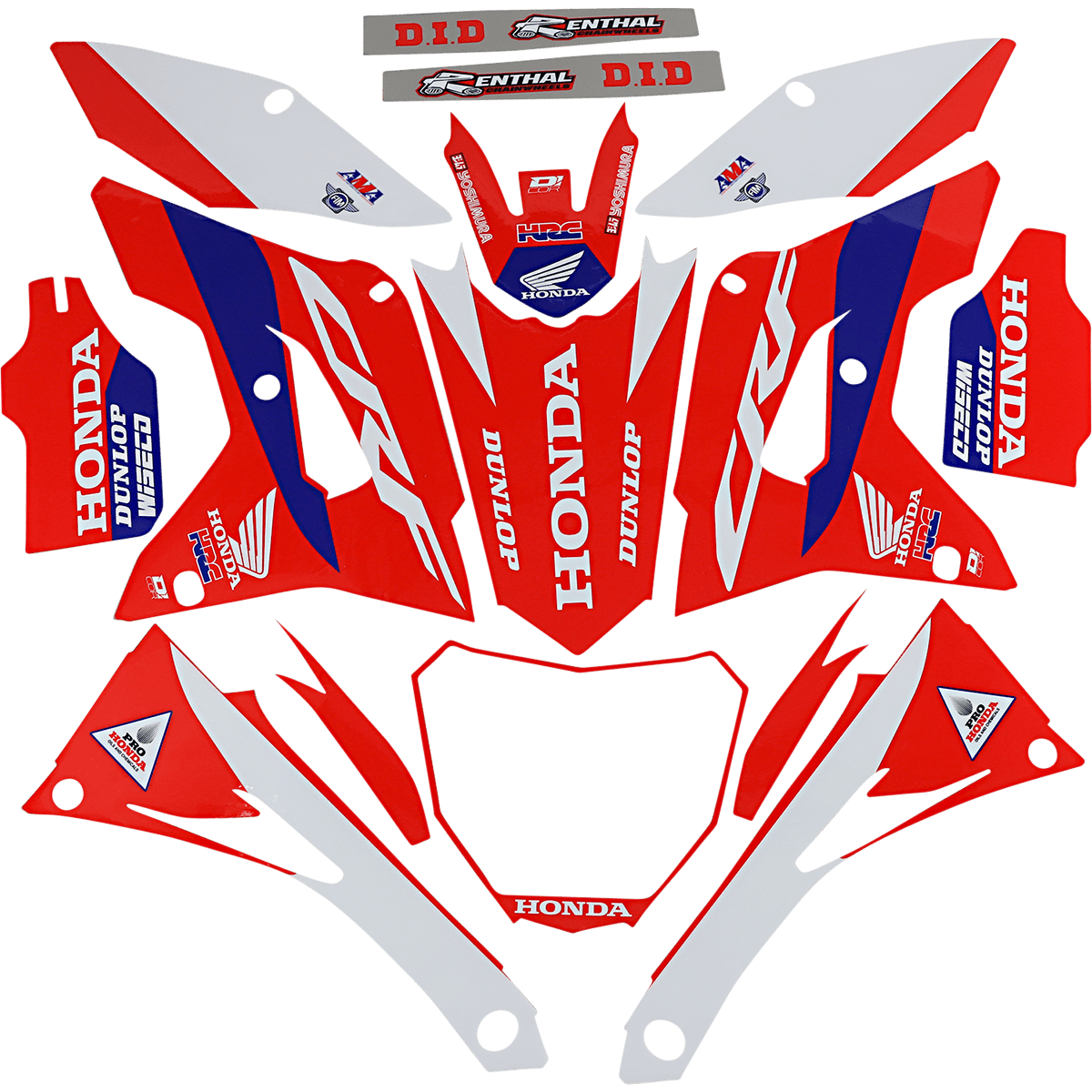 D'COR VISUALS Graphic Kit Honda HRC 2010901