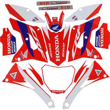 D'COR VISUALS Graphic Kit Honda HRC 2010901