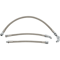 DRAG SPECIALTIES Oil Line Kit Stainless Steel Sportster