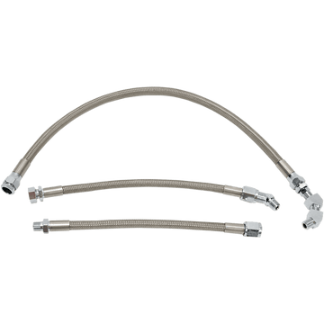 DRAG SPECIALTIES Oil Line Kit Stainless Steel Sportster