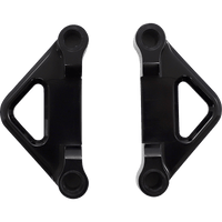 ACCUTRONIX Hot Legs/Bagger Legs Fender Spacers Black 1.25" Spacer For 5-1/2" Width Fender TFS41EMF125B