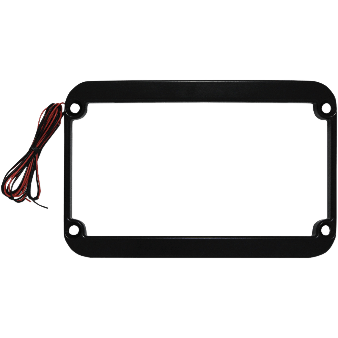 KLOCK WERKS Lighted License Plate Frame Black KWS010088B