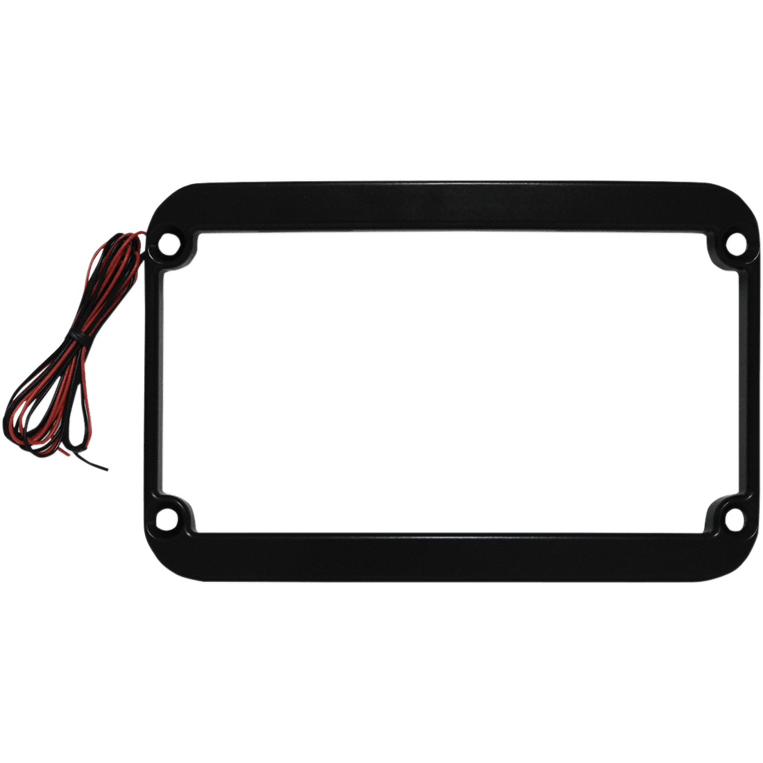 KLOCK WERKS Lighted License Plate Frame Black KWS010088B