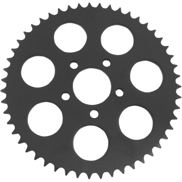 DRAG SPECIALTIES Rear Sprocket Gloss Black Flat 51 Tooth