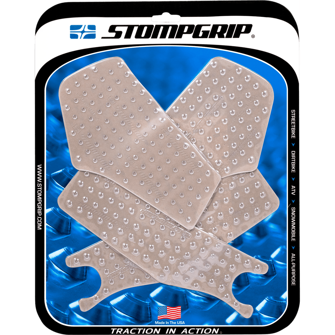 STOMPGRIP Traction Kit Clear Honda