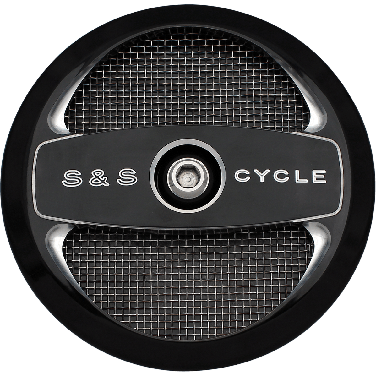 S&S CYCLE Air Cleaner Cover Air 1 Black 1700214