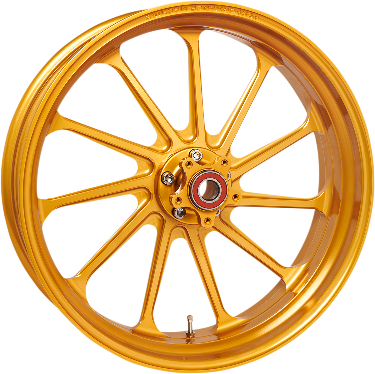 PERFORMANCE MACHINE PM Wheel Assault Front Dual Disc/without ABS Gold Ops™ 21x3.5 12027106SLAJAPG