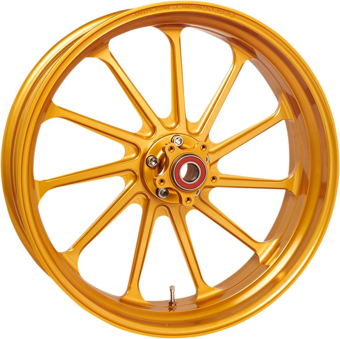 PERFORMANCE MACHINE PM Wheel Assault Front Dual Disc/without ABS Gold Ops™ 21x3.5 12027106SLAJAPG