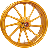 PERFORMANCE MACHINE PM Wheel Assault Front Dual Disc/with ABS Gold Ops™ 21x3.5 12047106SLAJAPG