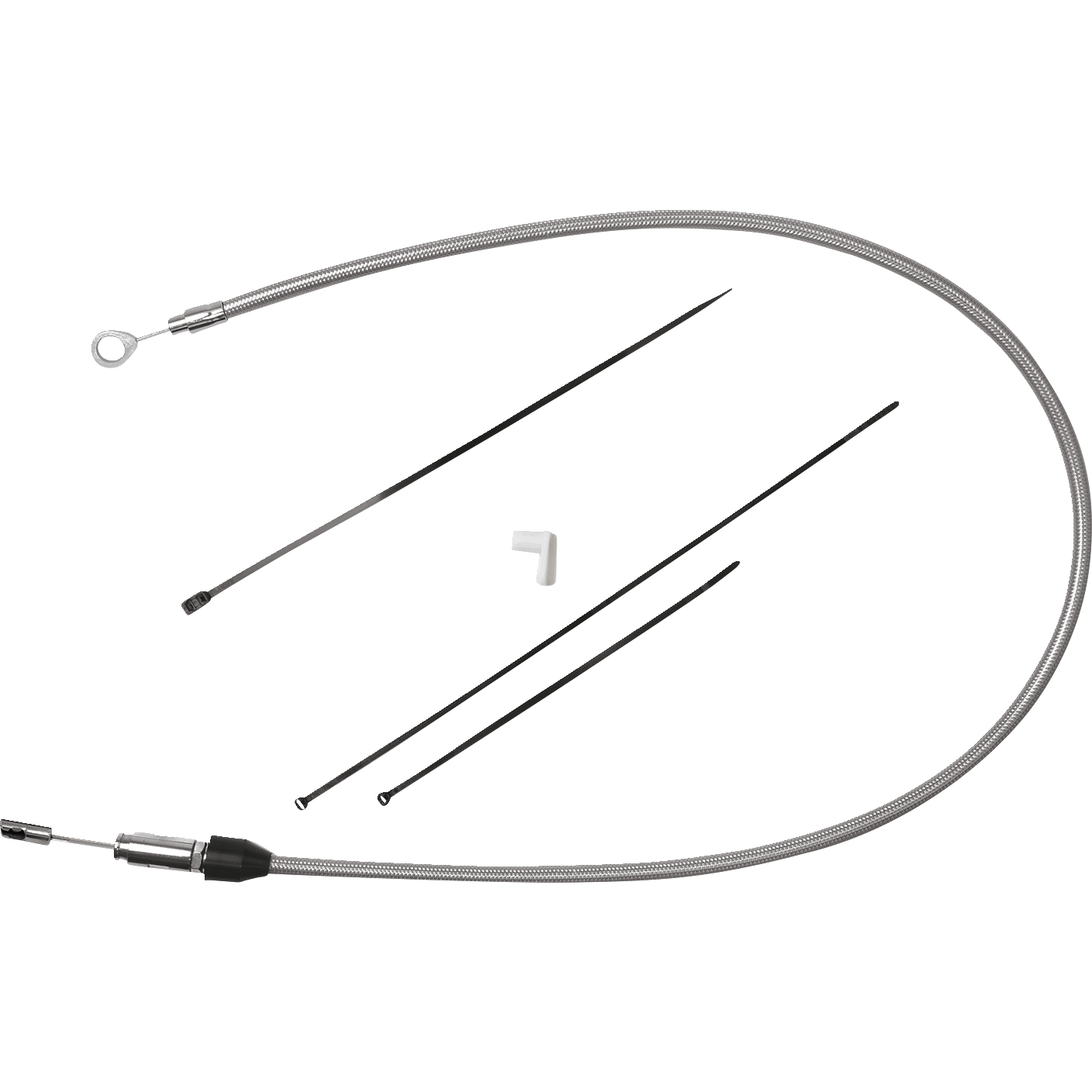 DRAG SPECIALTIES Clutch Cable Upper 48" Stainless Steel