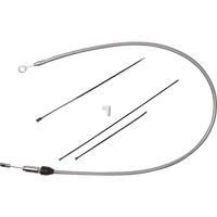 DRAG SPECIALTIES Clutch Cable Upper 54" Stainless Steel