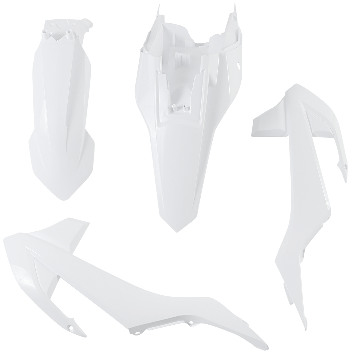 ACERBIS Standard Replacement Body Kit White 2449626811