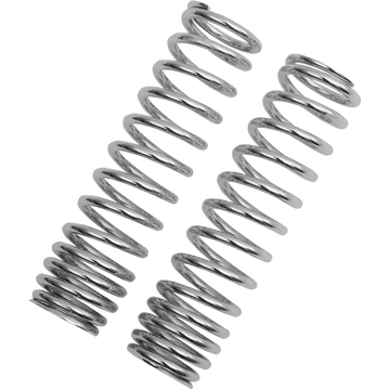 PROGRESSIVE SUSPENSION Shock Springs 12/412-Series Chrome 90-130 lb/in 031367C