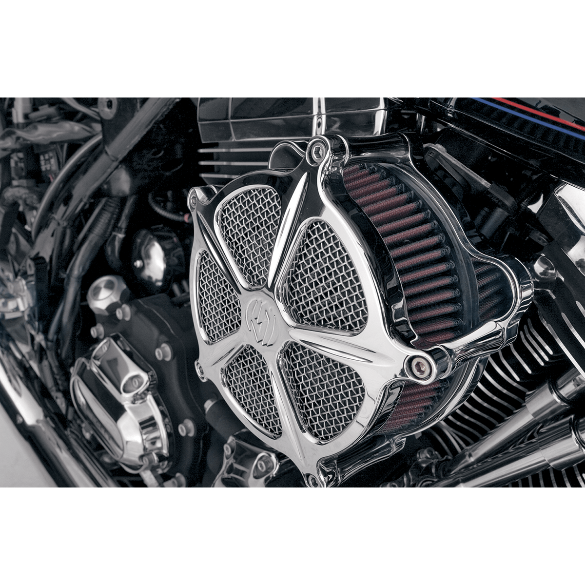 RSD Venturi Air Cleaner Kit Chrome 02062000CH