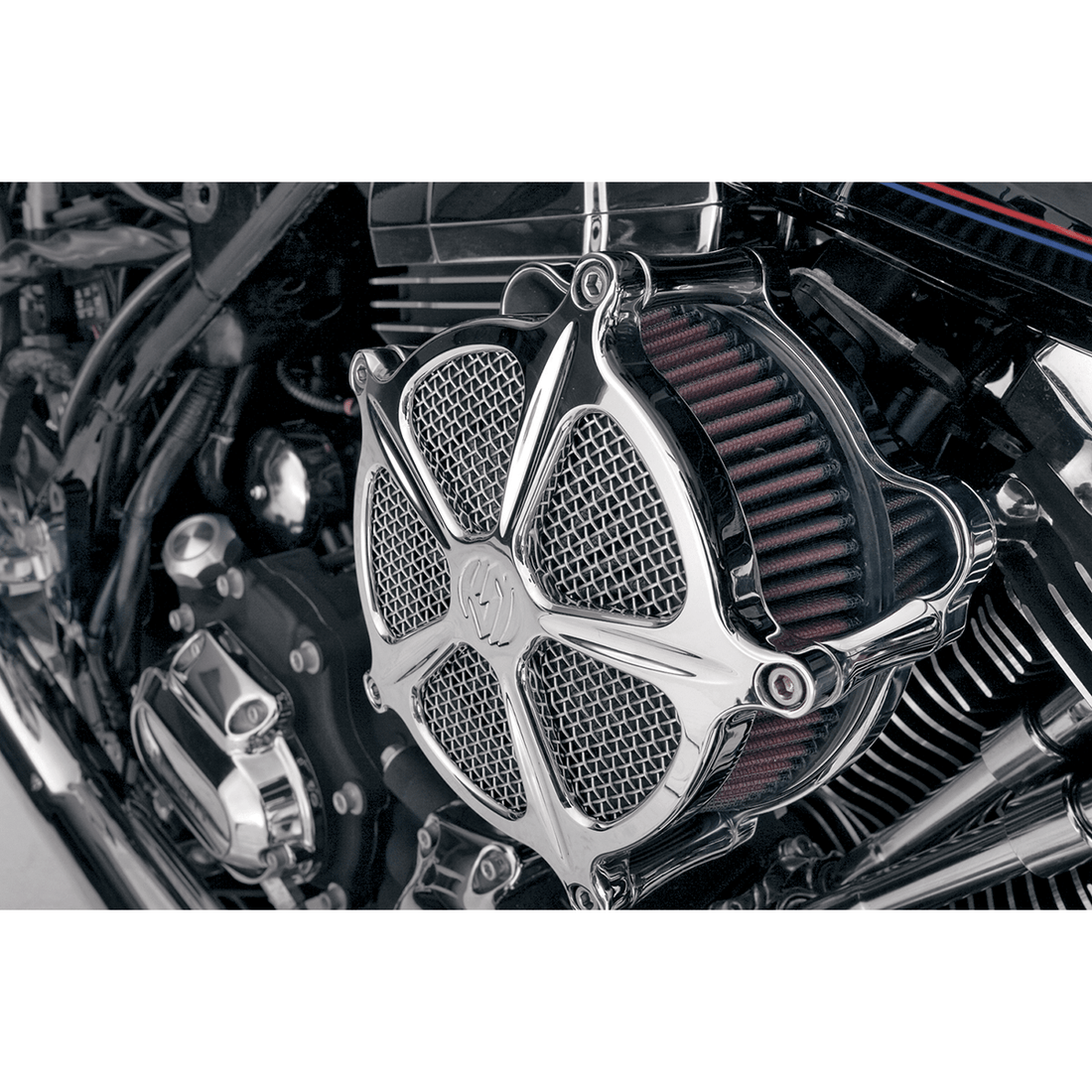 RSD Venturi Air Cleaner Kit Chrome 02062001CH