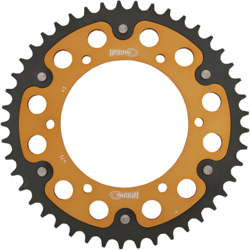 SUPERSPROX Stealth Rear Sprocket 45 Tooth Gold Kawasaki RST47545GLD