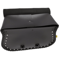 WILLIE & MAX LUGGAGE Warrior Saddlebag Black Studded Black 5832000