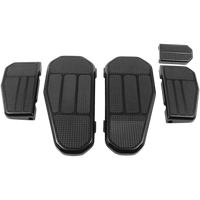 GMA ENGINEERING BY BDL Front/Rear Floorboard Kit Black GMAFB200BK