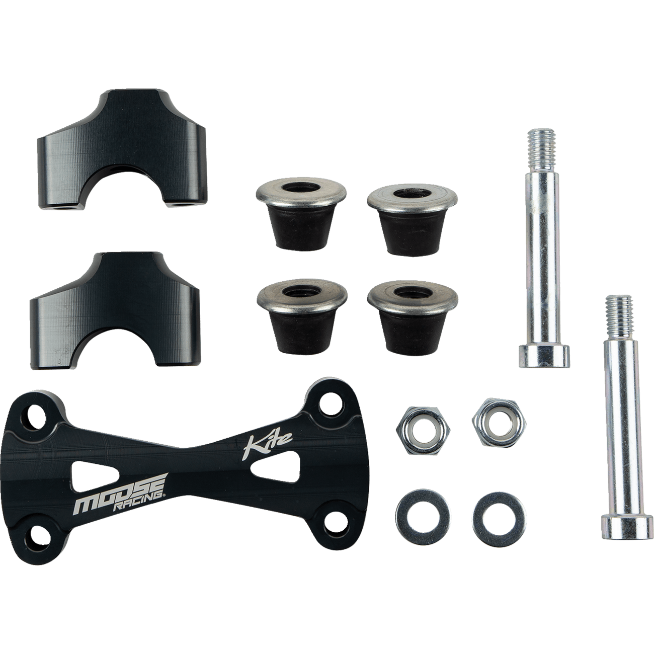 MOOSE RACING Riser Kit 40 mm Gray 10331BAN