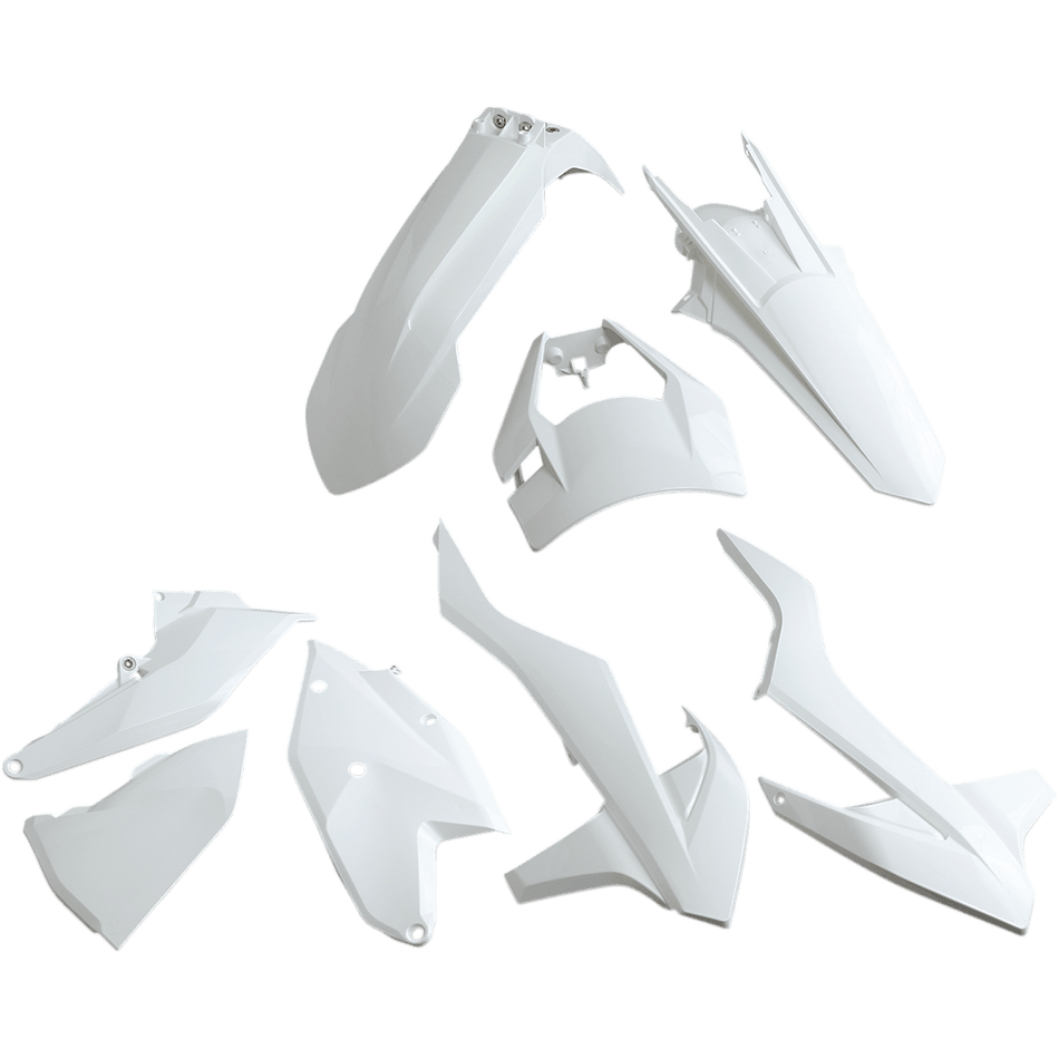 UFO Replacement Body Kit KTM White KTKIT523047